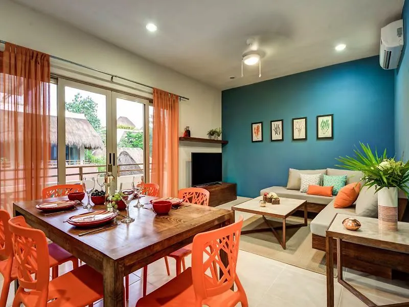 Blue Beach 2 Brm Apt Sleeps 5 Apartment Tulum 0*,  Mexico