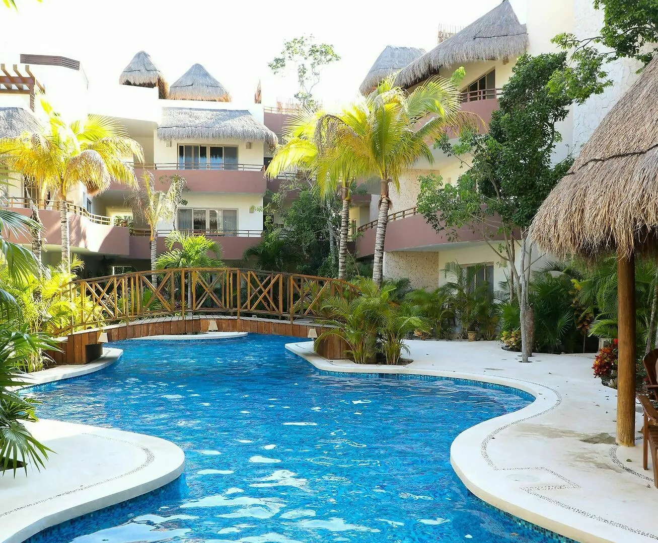 דירה טולום Blue Beach 2 Brm Apt Sleeps 5 מקסיקו