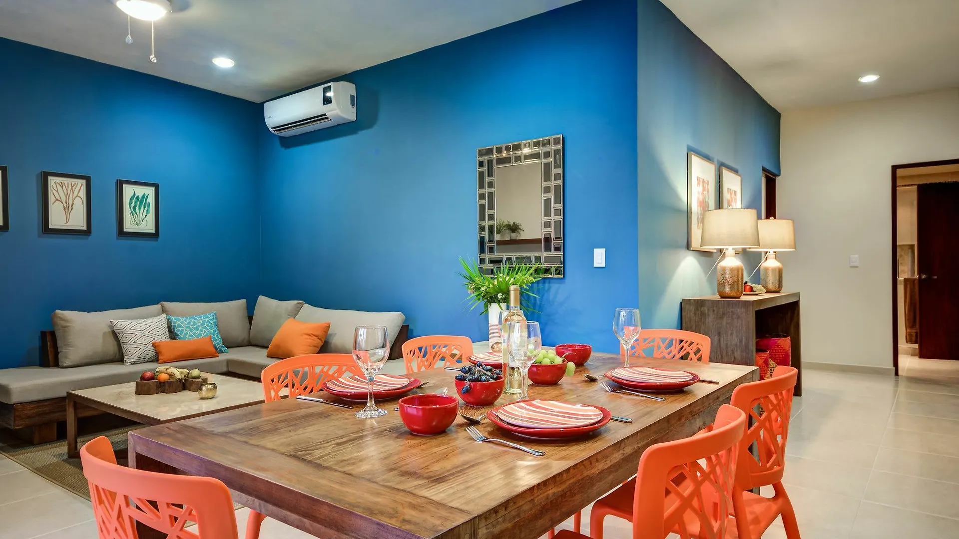 דירה טולום Blue Beach 2 Brm Apt Sleeps 5